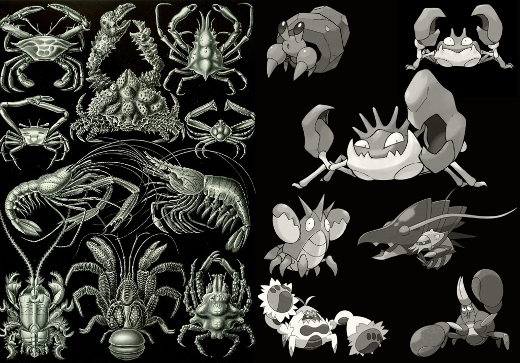 Pokécrustacea: the crustacean-inspired Pokémon