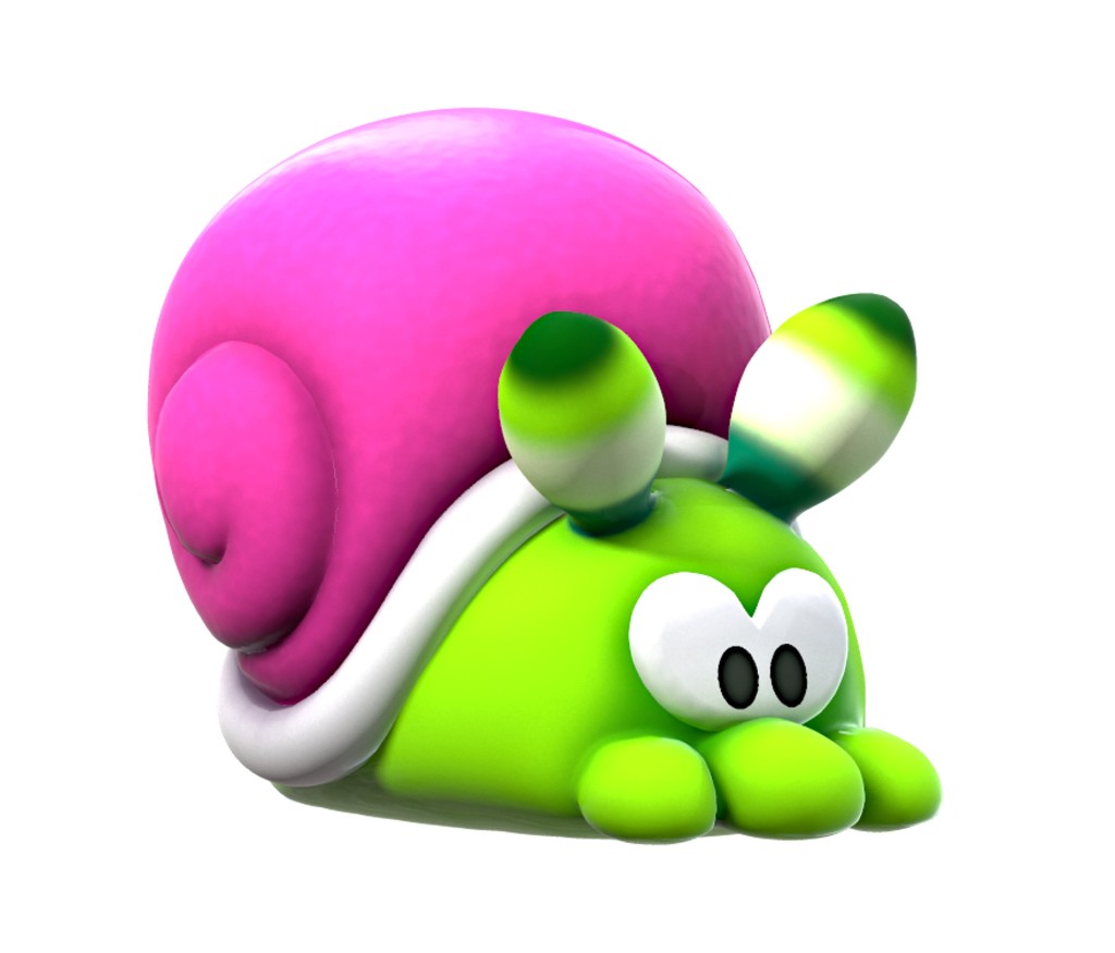 The snails of Super Mario Bros. Wonder
